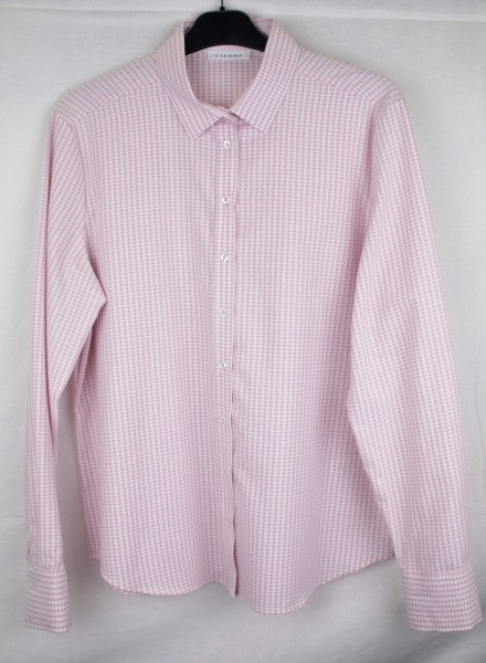 ETERNA MODERN CLASSIC Langarm Flannel Bluse rosa 6267 D780.51