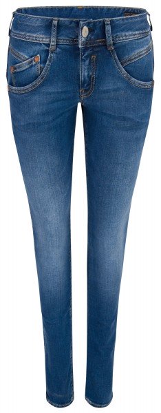 GILA Herrlicher STRETCH Gila | | Jeans Denim | | 5606-D9668-663 blue Jeans Powerstretch Damen | HERRLICHER dazzling DENIM Jeans-Manufaktur Slim
