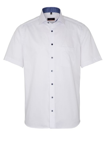 ETERNA MODERN FIT Kurzarm Hemd weiss satin 3921-00-C15K - COOL SHIRT