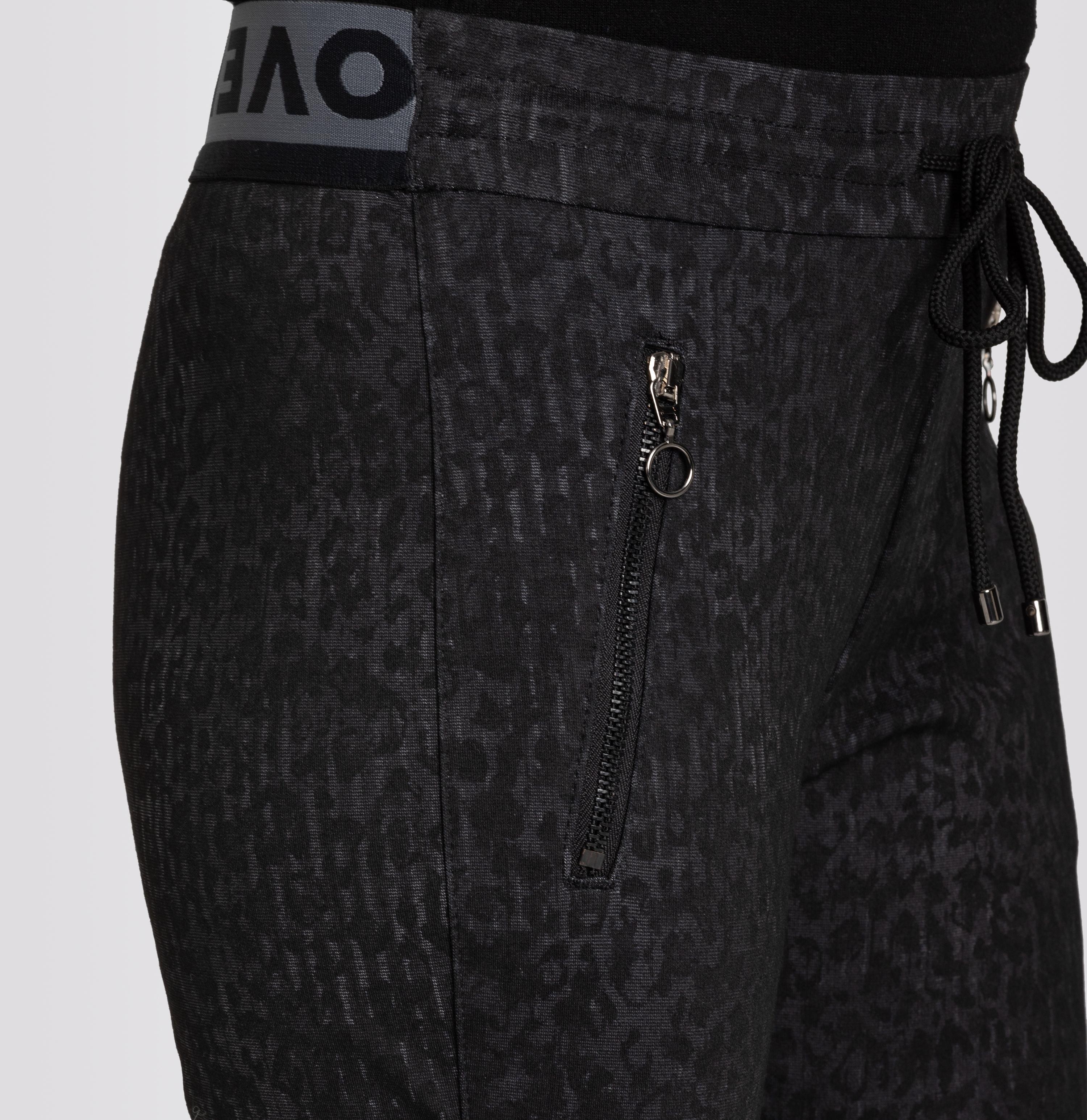 MAC EASY black leo 2710-00-0107L Damen | Jeans-Manufaktur MAC | Easy MAC Jeans Jeans MAC EASY | 091L | 
