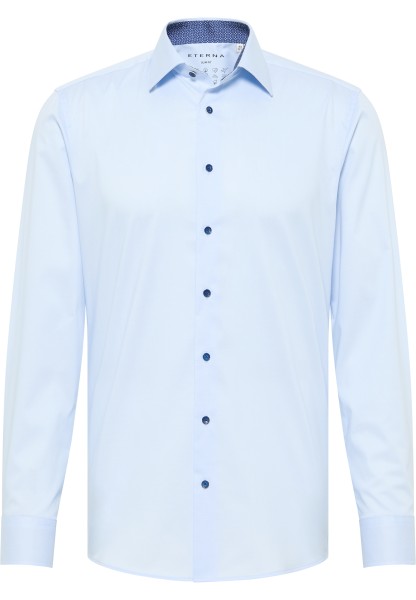 ETERNA SLIM FIT Performance Shirt Langarm Hemd hellblau 4060-10-F14P