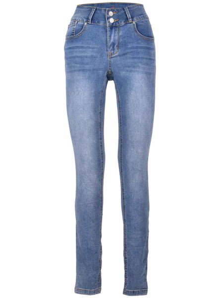 BUENA VISTA TUMMYLESS light stone 888 B5664 333.9068 - Stretch Denim