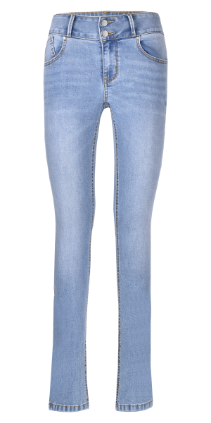 BUENA VISTA TUMMYLESS light stone 888 B5664 370.8162 - Stretch Denim