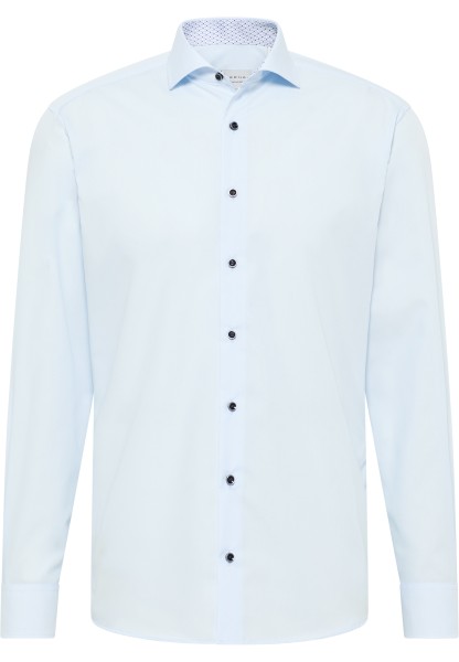 ETERNA MODERN FIT Langarm Hemd himmelblau popeline 1307-11-X15V - ORIGINAL SHIRT