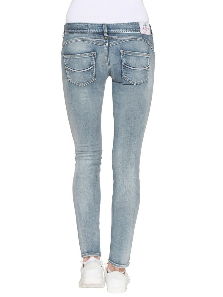 Jeans-Manufaktur | GILA Powerstretch STRETCH DENIM Jeans Jeans Damen Herrlicher HERRLICHER | 5606-D9666-029 | cloudy Slim | Gila Denim |