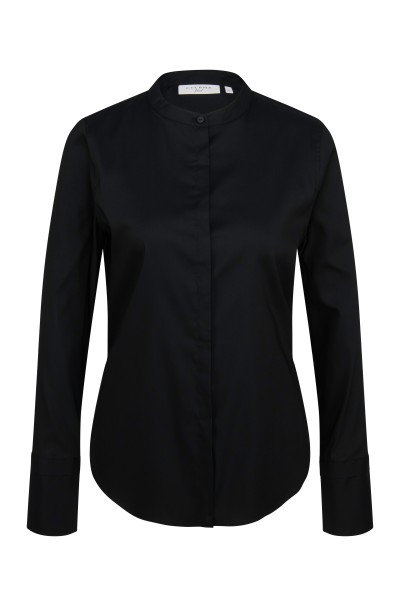 ETERNA FITTED Performance Shirt Langarm Bluse schwarz 5377-39-DF01