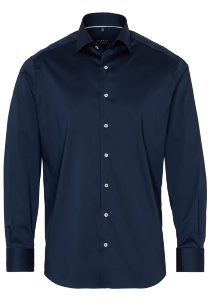 ETERNA MODERN FIT Performance Shirt Langarm Hemd twill marine 3377-19-X18K