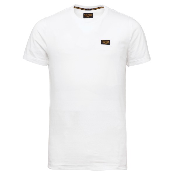 PME LEGEND Shortsleeve Rundhals Shirt Guyver Tee bright white PTSS0000555-7003