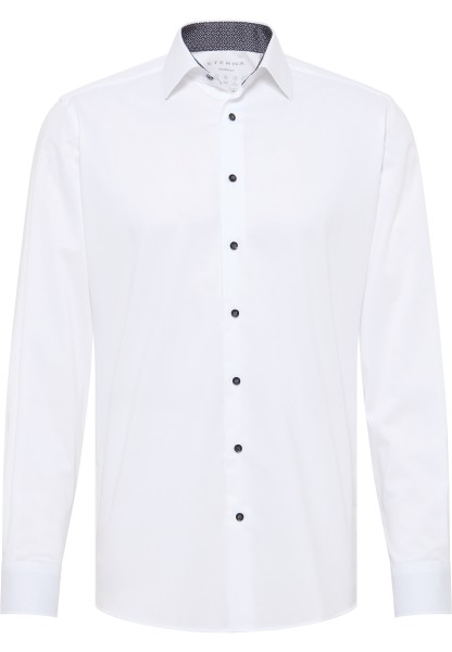 ETERNA MODERN FIT Performance Shirt Langarm Hemd weiss 4060-00-X14P