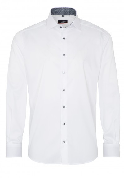 ETERNA SUPER SLIM Performance Shirt Langarm Hemd weiss twill 3377-00-Z141