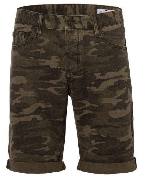 CROSS JEANS LEOM green camouflage A565-072