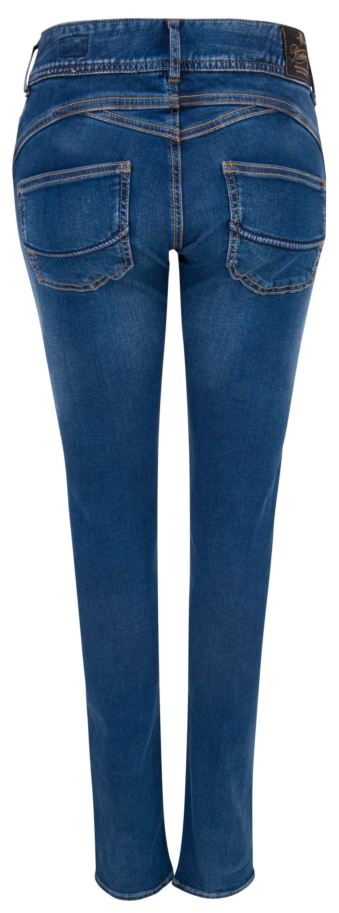 HERRLICHER GILA Slim Denim Powerstretch Jeans-Manufaktur | | Herrlicher | | Jeans dazzling | blue STRETCH Damen Gila Jeans 5606-D9668-663 DENIM