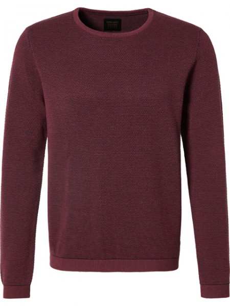 PIERRE CARDIN Strickpullover Rundhals wine 55610 92536.8104 - VOYAGE