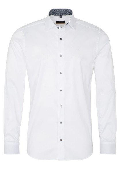 ETERNA SLIM FIT Performance Shirt Langarm Hemd weiss twill 3377-00-F140